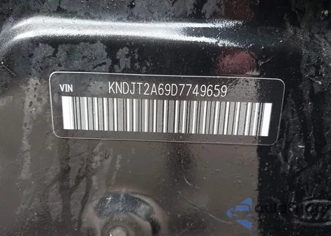 2013 Kia Soul + из США, поврежденный, VIN KNDJT2A69D7749659